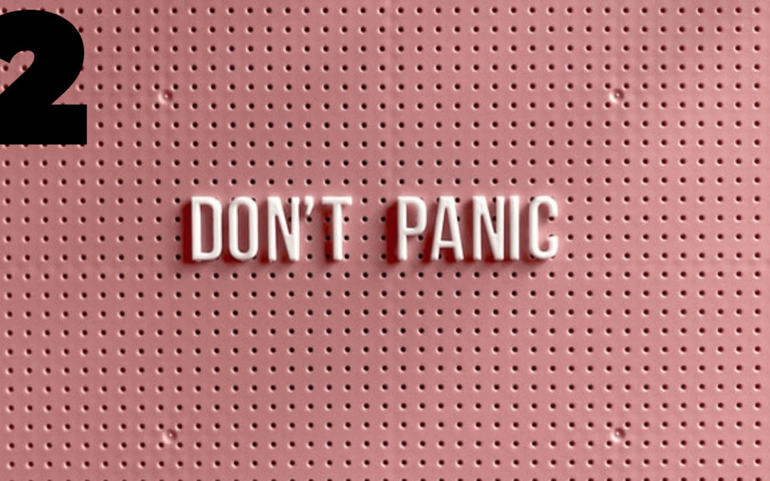 Tipp 2: Don’t panic
